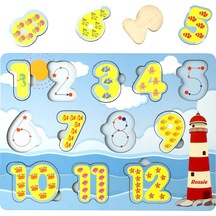 Rossie Ahşap Sayılar  Yapboz