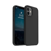 İphone 12-12 Pro İle Uyumlu İçi Kadife Lansman Silikon Kılıf Kamera Korumalı, Darbe Emici, Premium Yumuşak Kap Diğer
