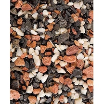 Eshel Maket Renkli Doğal Moloz Taş--Küçük--120 Gr