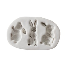 Silikon Tavşan Kek Fondan Kalıp Mutfak Pişirme Pasta Kurabiye Pişirme Höyüğü
