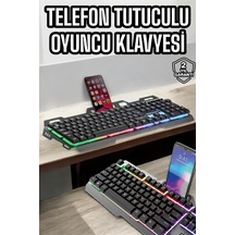 Klavyesi Q Klavye Rgb Işıklı Mouse li 17165613