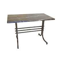Japon Mutfak Masası 80x120 Cm Esb - Werzalit, Wermodin Ve Allzalit Tabla - Royal Mermer Çok Renkli