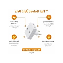 T Tipi Priz Dönüştürücü, Universal Adaptör İle Kullanım Kolaylığı