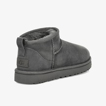 Ugg Classic Ultra Mini Kadın Gri Bot Düz 1116109 Gri