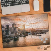 Şehir Manzarası-deniz Ve Binalar 240 Parça Puzzle Yapboz-75012