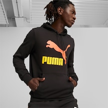 Puma Classics Logo Erkek Siyah Sweatshirt 539518-56
