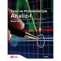 Pegem Akademi Yayıncılık - Teori ve Problemleriyle Analiz - I