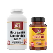 Ginseng 120 Tablet+Glucosamine Chondroitin Msm 300 Tablet