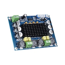 120w+120w İki Kanallı Stereo Ses Güçlendirici Kartı, Dc 12-26v, %90 Verimlilik, Dıy Hoparlör Sistemi İçin