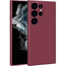 Samsung Galaxy Uyumlu S23 Ultra Kılıf Premier Silikon Full Kapatan Fiber Nano