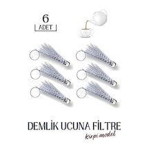Zenvac Demlik Ucuna Pratik Filtre 6 Adet 718918 Zenvac29 Renkli