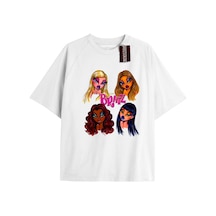 Y2k Bratz Oversize Kod Bratz26 Beyaz
