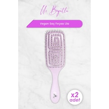 Nascita Professional Üç Boyutlu Saç Fırçası Vegan Lila 5853 X 2 Adet 0
