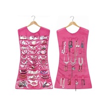 Elbise Şeklinde Takı Organizeri - Pembe - Mapı-435240 Renkl