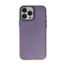 Apple iPhone Uyumlu 15 Pro Max Kılıf Modos Metal Kapak - Derin Mor Bzsxx00 1