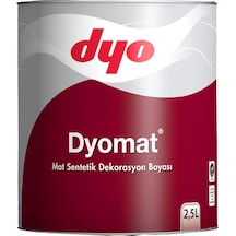 Mat Mat Dekorasyon Boyası 2,5 Litre Beyaz