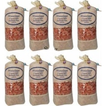 Tuzu Iri Tane Granül Pembe Renk 8 Kg. 8 Adet Bez Torbada