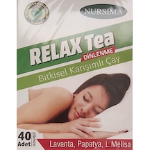 Nursima Relax Tea Bitkisel Karışımlı Süzen Poşet Çay 40 x 2.25 G