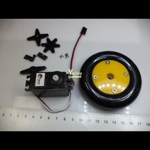 Ds04 Nfc 360 Derece Dönebilen Servo Tekerlek Seti