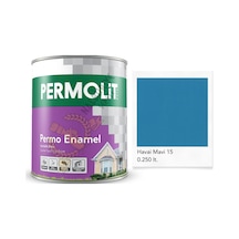 Permolit Enamel Sentetik Yağlı Boya Havai Mavi 0.250 Lt. 250 ML