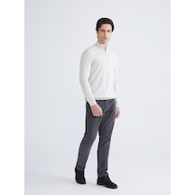 Lcwaıkıkı Classic Antrasit Standart Kalıp Kadife Erkek Chino Pantolon