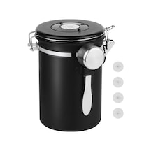 Kahve Kutusu Saklama Kabı - 22 Oz Paslanmaz Çelik Hava Geçirmez Kahve Çekirdeği Saklama Zemini Konteyner Tarih İzl Diğer