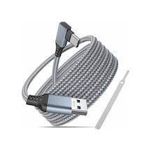 Cosmostech Meta Quest Sanal Gerçeklik Gözlüğü İçin Link Kablosu 1/2/3/pro/pico Uyumlu 3.2 Hızlı Data Kablosu 5m G