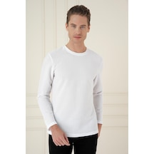Efor Ts 891 Slim Fit Beyaz Spor T-shirt Beyaz