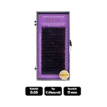 Ocean 0.05c Natural Kıvrım 11 Mm Soft Eyelash Doğal İpek Kirpik 16'lı