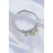 316l Çelik Gümüş Renk Zirkon Taşlı Model Charm Bileklik Eb-53-vice/ 1395 2830 Çok Renkli 84546825