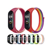 Xiaomi Mi Band 5 Band 6 Kordon Hasır Kordon