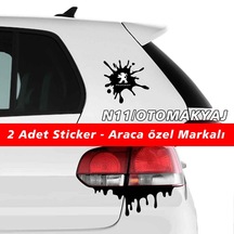 Peugeot J9 Sticker 2Adet Kapı Far Tampon Bagaj Stickerı