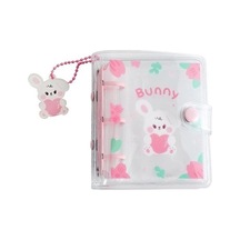 Trendooze Tutucu Telli Su Şeffaf Pembe Kartı Karikatür Geçirmez Fotoğraf Fotoğraf Dosya Cepli Albümü 20 Vs