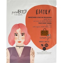 Purobio Emıly Face Sheet Mask Dry Skin Career Girl Aloe Vera 10 Ml - Tek Kullanım