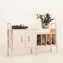 Woodesk Vetro, Ahşap, Dolap Ve Konsol, 140x90, Natural Renk,
