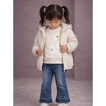 Civil Girls Papatya Nakışlı 2-5 Yaş Sweatshirt - Bej Taş Rengi Civil Girls Papatya Nakışlı 2-5 Yaş Sweatshirt - Bej Taş Rengi