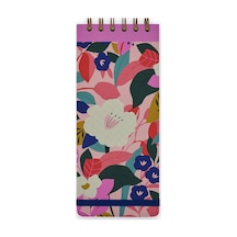 15x21 Spiralli Modern Floral - White Petunia Çok Renkli