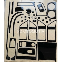 Fiat Ducato 2006 - 2019 Maun Kaplama Piano Black Renk