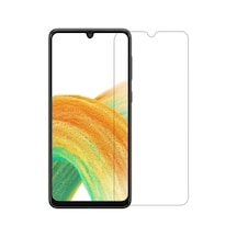 Samsung Uyumlu Galaxy A33 (3 Adet) Kırılmaz Ekran Koruyucu Temperli Cam