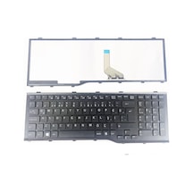 Fujitsu Uyumlu LifeBook AH532-GL301 Klavye Tuş Takımı Siyah TR