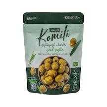 3 Adet Halis Komili Çekirdeksiz Zeytinyağlı Kekikli Yeşil Zeytin 170 G