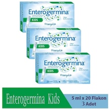 Enterogermina Kids Probiyotik Çocuk 5 ML x 20 Flakon 3'lü