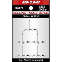Effe Rolling Triple Beads Fırdöndü No : 6