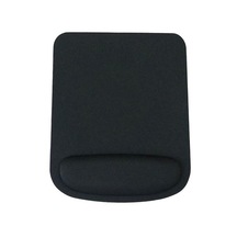Siyah İnce İşçilik Pc Mouse Pad Kullanışlı Eva Düz Renkli Ergonomik Mat