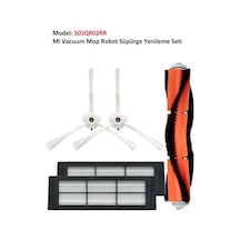 Mi Robot Vacuum Model: Sdjqr02rr Uyumlu Yeni Nesil Hepa Filtre Fırça Seti