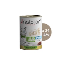 Anatolian Premium Kuzulu Ezme Yetişkin Kedi Konservesi 400 gr x 24 Adet
