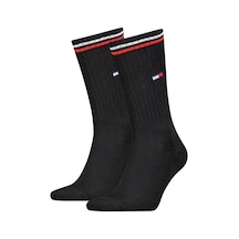 Tommy Hilfiger Th Unı Tj Sock 2p Ic Uniseks Siyah Çorap - S701228176 Siyah