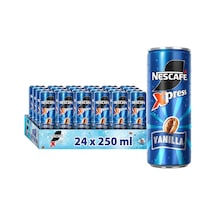 Nescafe Nestlé Xpress Vanilla Soğuk Kahve 24x250 Ml Diğer