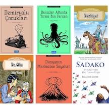 Parıltı Yayınları Ve Sadako Ve Kağıttan Bin Turna Kuşu Beyaz Balina Yayınları 6 Kitap Set