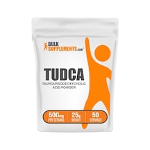Bulksupplements Tudca Tauroursodeoxycholic Acid Liver Powder 500mg 25 Gr 50 Servis